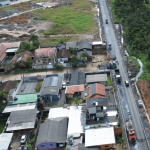 Prefeitura de Balneário Piçarras avança com obras de pavimentação em diferentes regiões da cidade