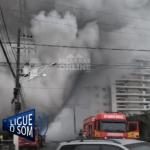 [VÍDEO] Bombeiros Militares detalham ocorrência de incêndio que parou Balneário Piçarras