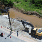 Prefeitura de Balneário Piçarras conclui obras de contenção contra erosão na Rua João de Deus Carvalho, no bairro Santo Antônio